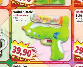 Norma Vodní pistole s cukrovinkou nabídka