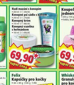 Norma Konopný krém nabídka