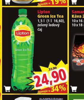 Norma Lipton green ice tea nabídka