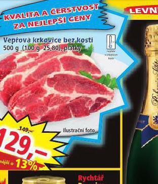 Norma Vepřová krkovice bez kosti nabídka