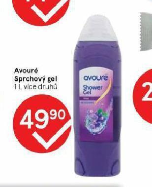 Tesco Avouré sprchový gel nabídka
