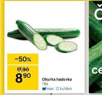 Tesco Okurka hadovka nabídka