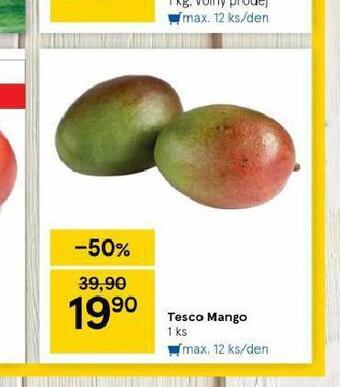 Tesco Mango nabídka