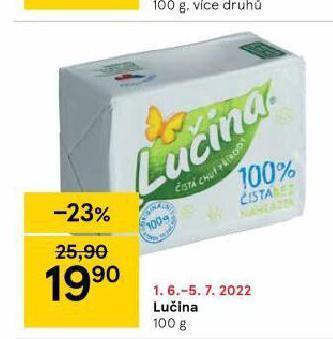 Tesco Lučina nabídka