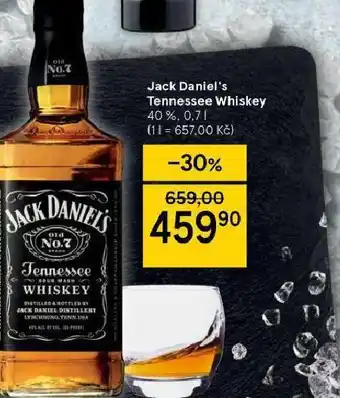Tesco Jack daniel´s tennessee whisky nabídka