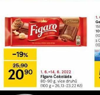 Tesco Figaro čokoláda nabídka