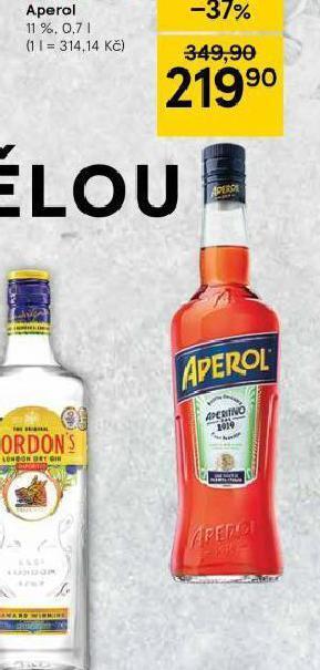 Tesco Aperol nabídka