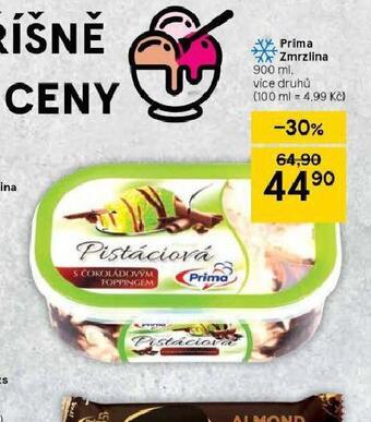 Tesco Prima zmrzlina nabídka