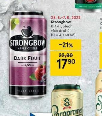 Tesco Strongbow nabídka