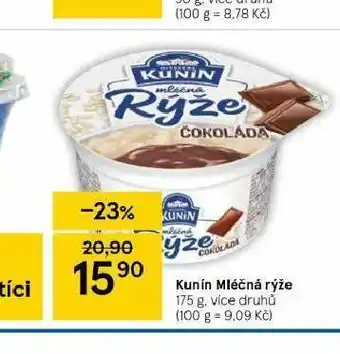 Tesco Kunínmléčná rýže nabídka