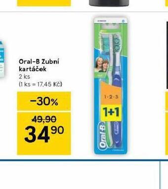 Tesco Oral-b zubní kartáček nabídka