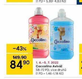 Tesco Coccolino aviváž nabídka