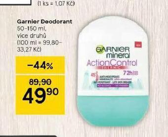 Tesco Garnier deodorant nabídka