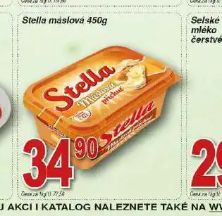 Lidl Stella máslová nabídka