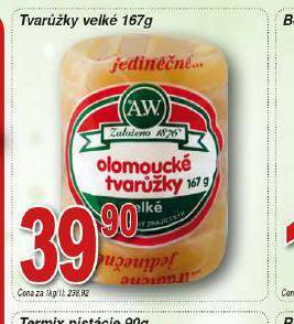 Lidl Tvarůžky velké nabídka