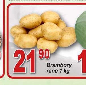 Lidl Brambory rané nabídka