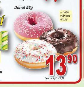 Lidl Donut nabídka