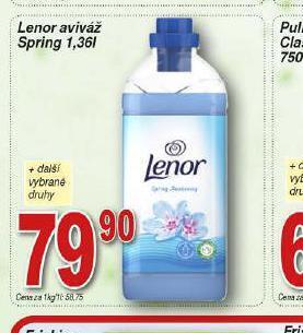 Lidl Lenor aviváž nabídka