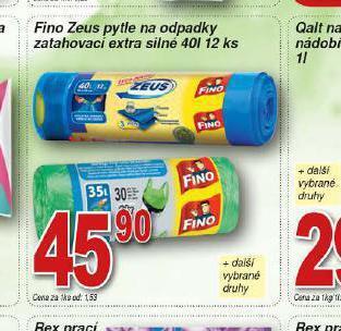 Lidl Fino pytle na odpadky nabídka