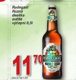 Lidl Pivo radegast rázná 10 nabídka