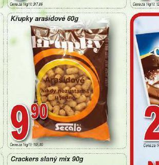 Lidl Křupky arašídové nabídka