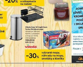 Tesco Vileda easy wring&clean turbo úklidová sada nabídka