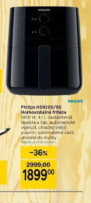 Tesco Horkovzdušná fritéza philips nabídka