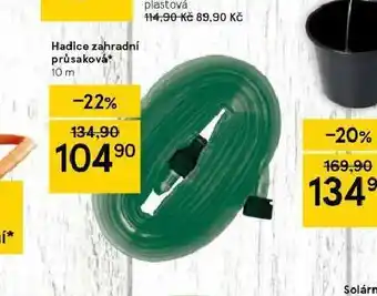 Tesco Hadice zahradní průsaková nabídka