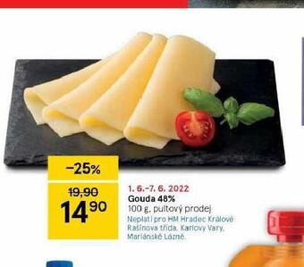 Tesco Gouda 48% nabídka
