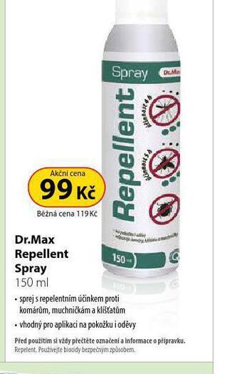 Dr. Max Dr. max repelent spray nabídka