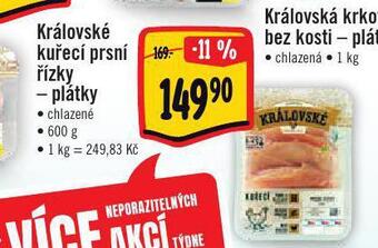 Jip Královské kuřecí prsní řízky - plátky nabídka
