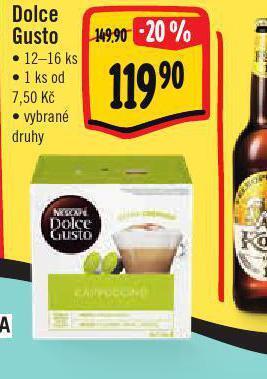 Jip Nescafé dolce gusto nabídka