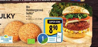 Jip Bio hamburgerová bulka nabídka
