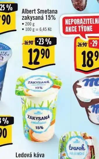 Jip Albert smetana zakysaná 15% nabídka