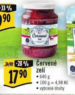 Jip Červené zelí nabídka