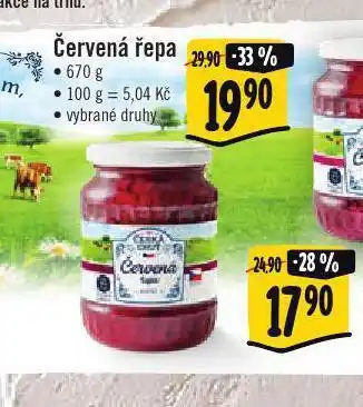 Jip Červená řepa nabídka
