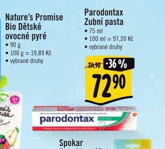 Parodontax zubní pasta