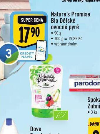 Jip Bio dětské ovocné pyré nabídka