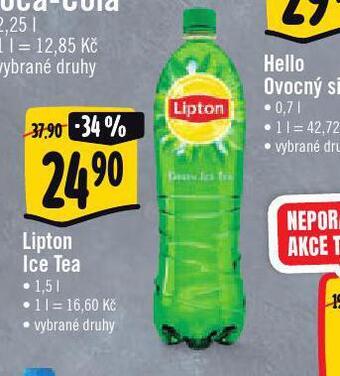 Jip Lipton ice tea nabídka