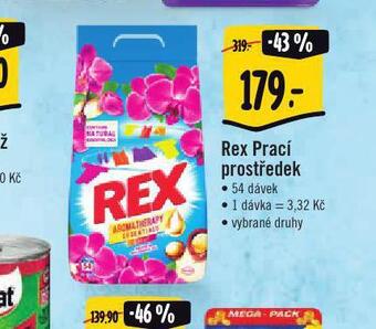 Jip Rex prací prostředek nabídka