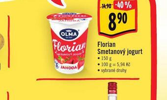 Florian smetanový jogurt