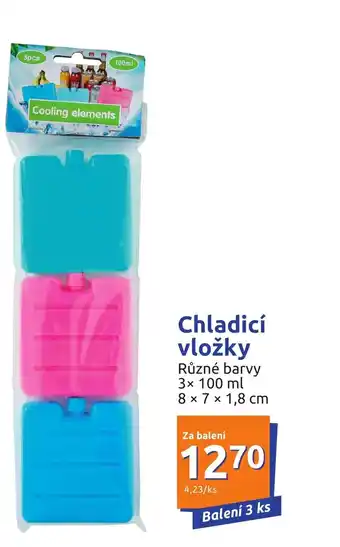 Action Chladicí vložky 3 x 100 ml nabídka