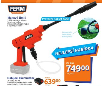 Action Tlakový čistič Ferm nabídka