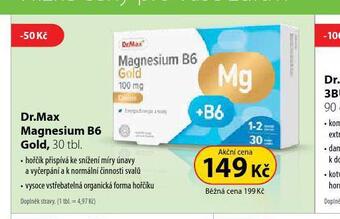 Dr. Max Dr. max magnesium b6 gold nabídka
