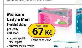 Molicare lady a men