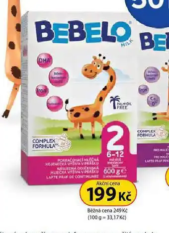 Dr. Max Bebelo mléčná výživa nabídka