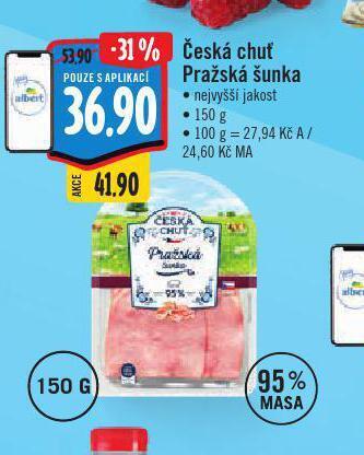 Albert Pražská šunka nabídka