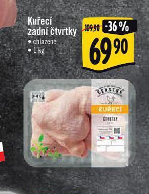 Albert Kuřecí zadní čtvrtky nabídka