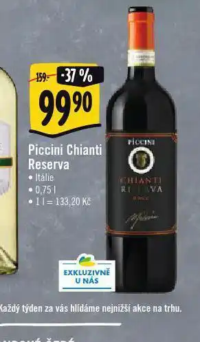 Albert Piccini chianti reserva nabídka