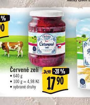 Albert Červené zelí nabídka